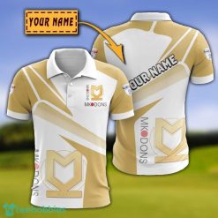 Milton Keynes Dons 3D Polo Shirt Custom Name For Fans Product Photo 1