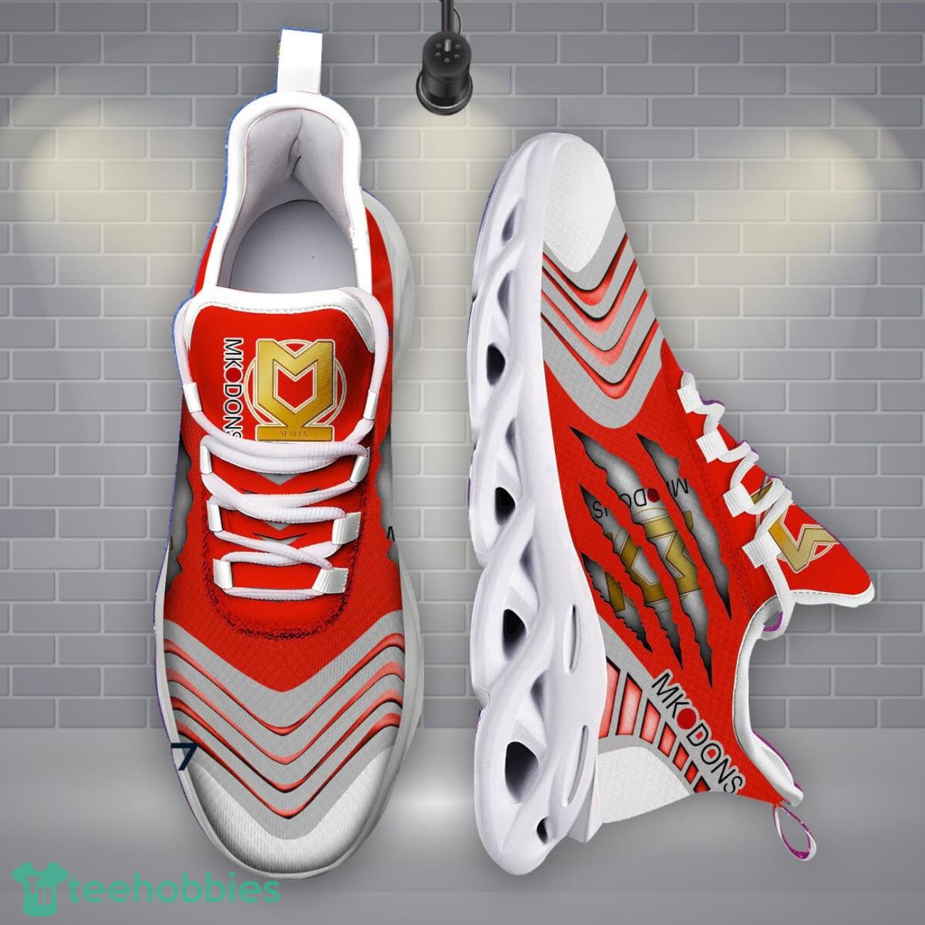 Milton Keynes Dons Sneakers Wolf Scratch Designs Max Soul Shoes Running Shoes image Milton Keynes Dons Sneakers Wolf Scratch Designs Max Soul Shoes Running Shoes Product Photo 1