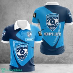 Montpellier Herault Rugby 3D Polo Shirt Men Gift Limited For Fans Product Photo 1