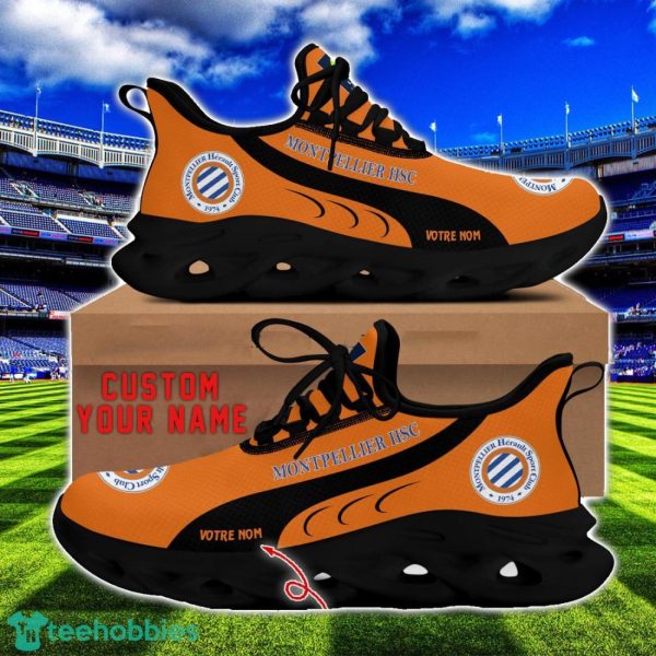 Montpellier HSC Max Soul Shoes Custom Name Men Women Running Sneakers Product Photo 2