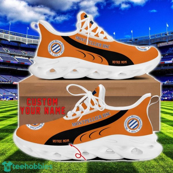 Montpellier HSC Max Soul Shoes Custom Name Men Women Running Sneakers Product Photo 1