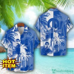Mopar Hawaii Shirt All Over Printed Logo And Coconut Pattern Hawaiian Shirt Product Photo 1