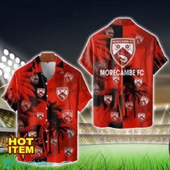 Morecambe F.C Hawaiian Shirt 3D Printing Beach Shirt For Men And Women Product Photo 1