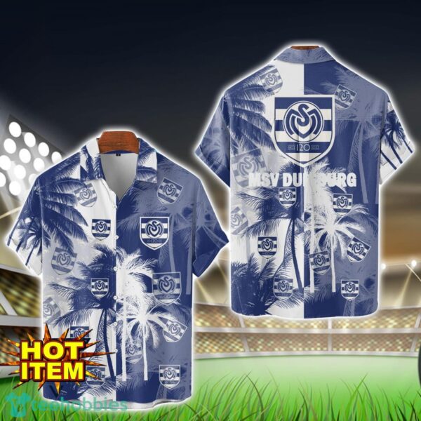 MSV Duisburg Hawaiian Shirt 3D Printing Beach Shirt For Men And Women Product Photo 1