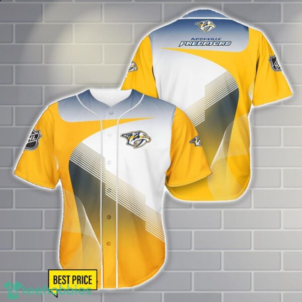 Nashville Predators Team Baseball Jersey Shirt Gift For Fans Men Women Gift Product Photo 1