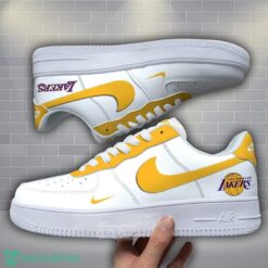NBA Los Angeles Lakers Name AF1 Air Force 1 Shoes Product Photo 1