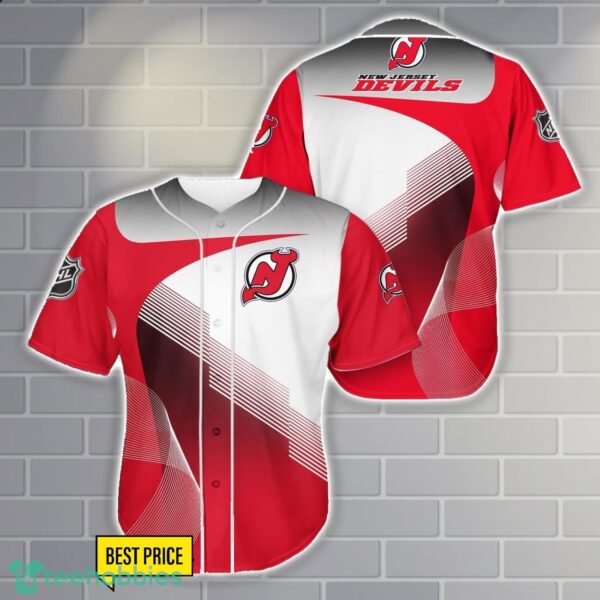 New Jersey Devils Team Baseball Jersey Shirt Gift For Fans Men Women Gift Product Photo 1