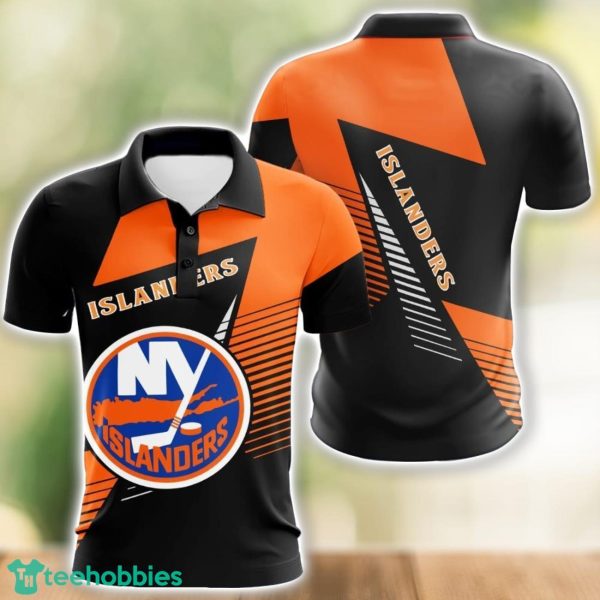 New York Islanders 3D Polo Shirt Team Ideas Gift Golf Lover Gift Product Photo 1