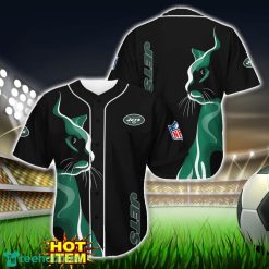 New York Jets Black Baseball Jersey Shirt For Fans Product Photo 1