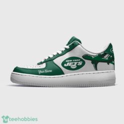 New York Jets Personalized Name AF Sneakers Men Women Air Force Shoes Product Photo 2