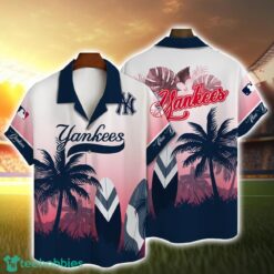 New York Yankees MLB Coconut Surfboard Pattern 3D Hawaiian Shirt For Fans Product Photo 1