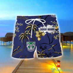 New Zealand Warriors 3D Hawaiian Shirt And Shorts Custom Name Beach Shirt Product Photo 2