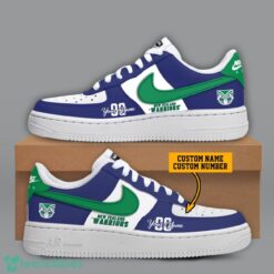New Zealand Warriors NRL Custom Name And Number Personalized Air Force 1 Sneaker Product Photo 1