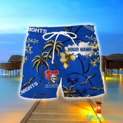Newcastle Knights 3D Hawaiian Shirt And Shorts Custom Name Beach Shirt Product Photo 2