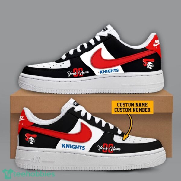 Newcastle Knights NRL Custom Name And Number Personalized Air Force 1 Sneaker Product Photo 1