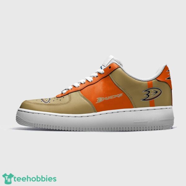 NHL Anaheim Ducks Personalized Name AF Sneakers Men Women Air Force Shoes Product Photo 2