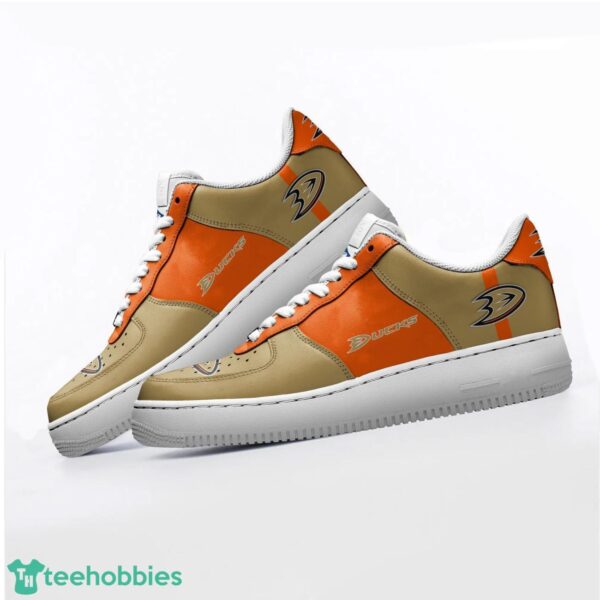NHL Anaheim Ducks Personalized Name AF Sneakers Men Women Air Force Shoes Product Photo 3