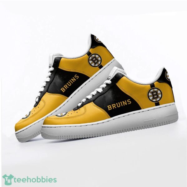 NHL Boston bruins Personalized Name AF Sneakers Men Women Air Force Product Photo 3