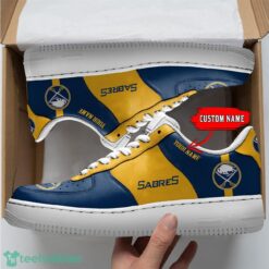 NHL Buffalo Sabres Personalized Name AF Sneakers Men Women Air Force Product Photo 1