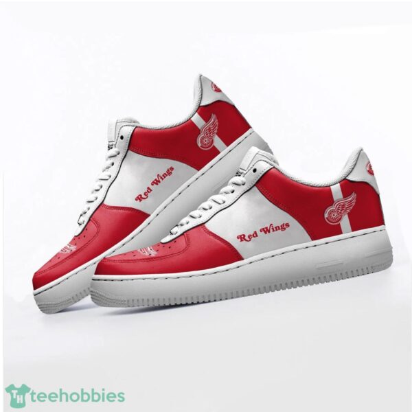 NHL Detroit Red Wings Personalized Name AF Sneakers Men Women Air Force Product Photo 3