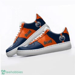 NHL Edmonton Oilers Personalized Name AF Sneakers Men Women Air Force Product Photo 3
