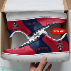 NHL Florida Panthers Personalized Name AF Sneakers Men Women Air Force Product Photo 1