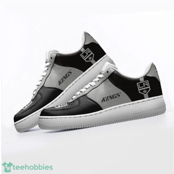 NHL Los Angeles Kings Personalized Name AF Sneakers Men Women Air Force Product Photo 3