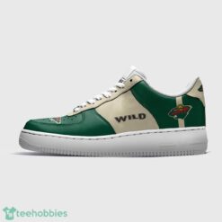 NHL Minnesota Wild Personalized Name AF Sneakers Men Women Air Force Product Photo 2