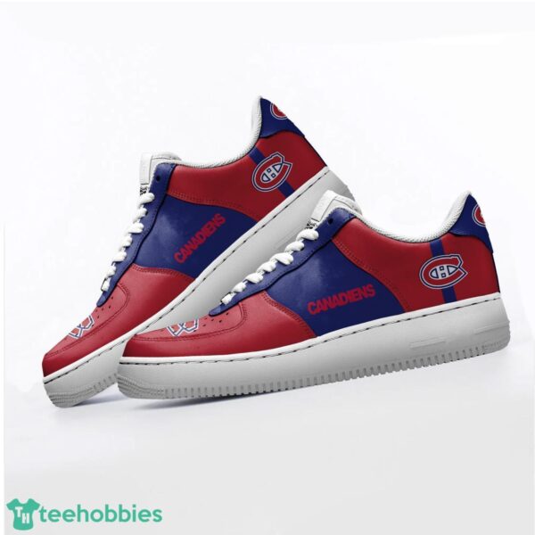 NHL Montreal Canadiens Personalized Name AF Sneakers Men Women Air Force Product Photo 3