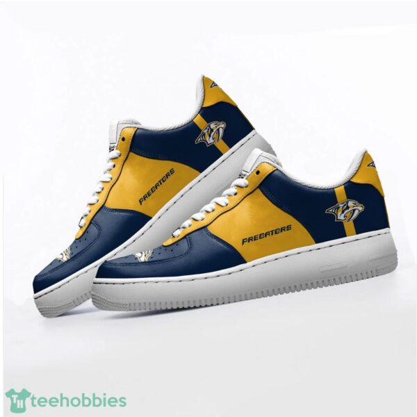 NHL Nashville Predators Personalized Name AF Sneakers Men Women Air Force Product Photo 3