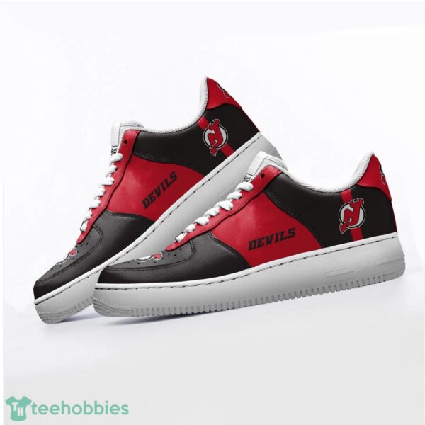 NHL New Jersey Devils Personalized Name AF Sneakers Men Women Air Force Product Photo 3