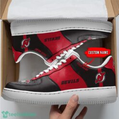 NHL New Jersey Devils Personalized Name AF Sneakers Men Women Air Force Product Photo 1