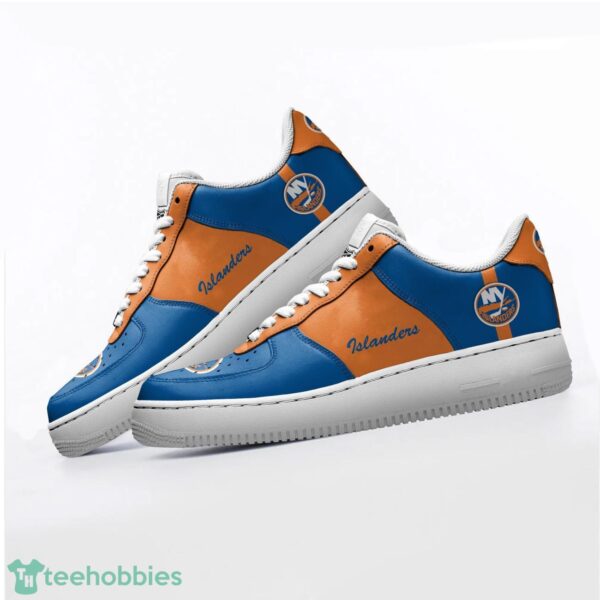NHL New York Islanders Personalized Name AF Sneakers Men Women Air Force Product Photo 3