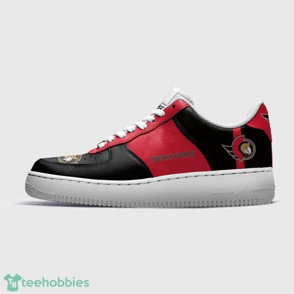 NHL Ottawa Senators Personalized Name AF Sneakers Men Women Air Force Product Photo 2