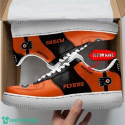 NHL Philadelphia Flyers Personalized Name AF Sneakers Men Women Air Force Product Photo 1