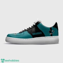 NHL San Jose Sharks Personalized Name AF Sneakers Men Women Air Force Product Photo 2