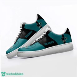 NHL San Jose Sharks Personalized Name AF Sneakers Men Women Air Force Product Photo 3