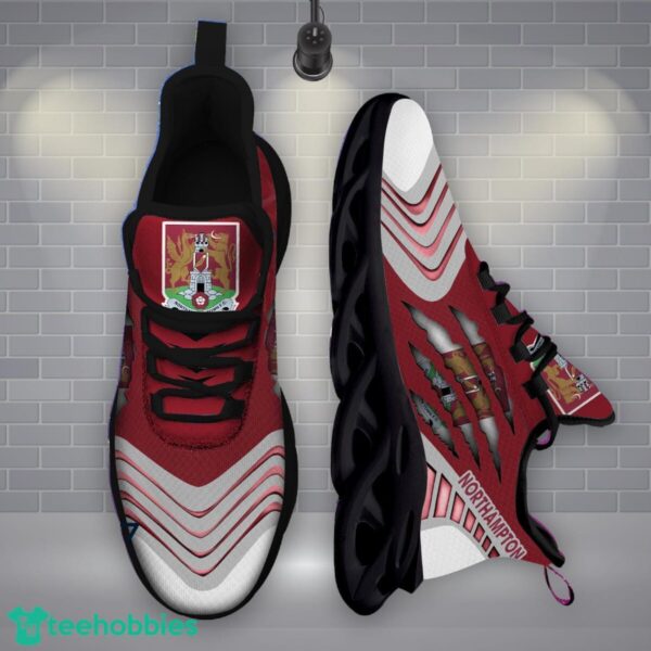 Northampton Town F.C Sneakers Wolf Scratch Designs Max Soul Shoes Running Shoes Product Photo 2