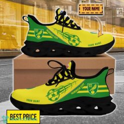 Norwich City Custom Name Sneakers Limited Max Soul Shoes For Men Women Product Photo 2