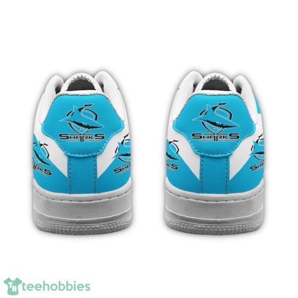 NRL Cronulla Sharks Air Force Sneakers AF1 Shoes Product Photo 2