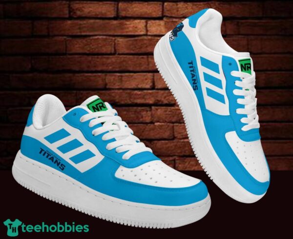 NRL Gold Coast Titans Air Force Sneakers AF1 Shoes Product Photo 4