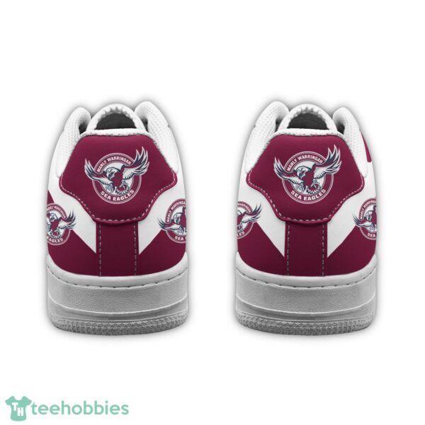 NRL Manly Sea Eagles Air Force Sneakers AF1 Shoes Product Photo 2