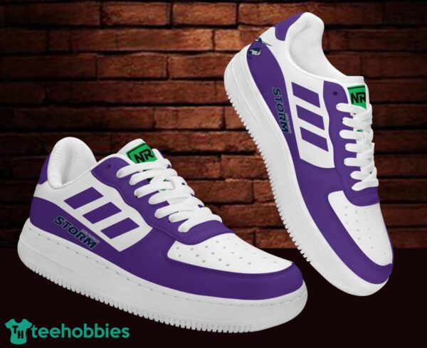 NRL Melbourne Storm Air Force Sneakers AF1 Shoes Product Photo 4