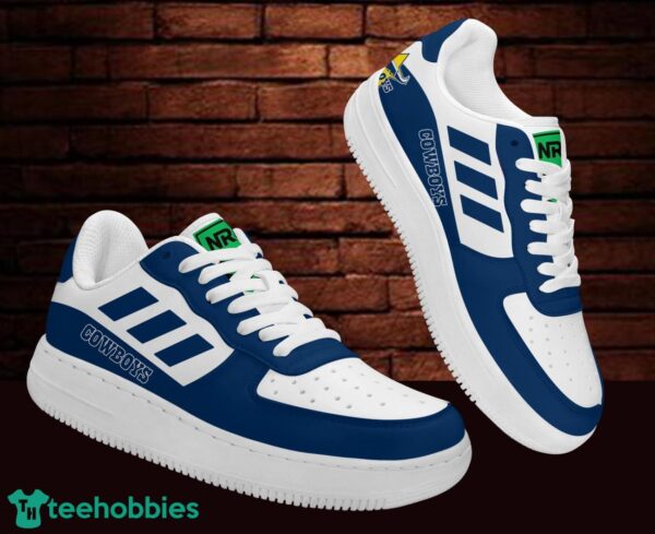 NRL North Queensland Cowboys Air Force Sneakers AF1 Shoes Product Photo 4