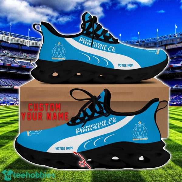 Olympique de Marseille Max Soul Shoes Custom Name Men Women Running Sneakers Product Photo 2
