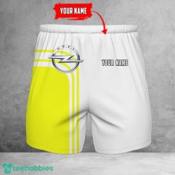 Opel 3D Beach Shorts For Men Logo Car And Custom Name For Fans Product Photo 1