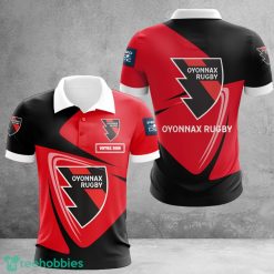 Oyonnax Rugby 3D Polo Shirt Men Gift Limited For Fans Product Photo 1