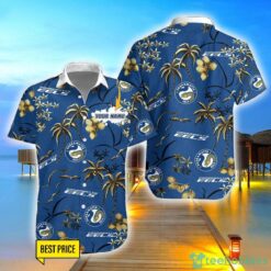 Parramatta Eels 3D Hawaiian Shirt And Shorts Custom Name Beach Shirt Product Photo 1