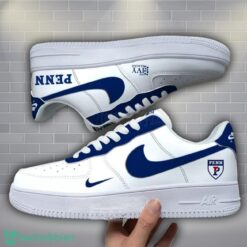 Penn Quakers NCAA Air Force Custom Name AF1 Air Force Sneakers Product Photo 1