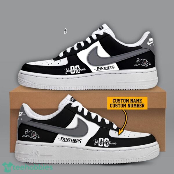 Penrith Panthers NRL Custom Name And Number Personalized Air Force 1 Sneaker Product Photo 1